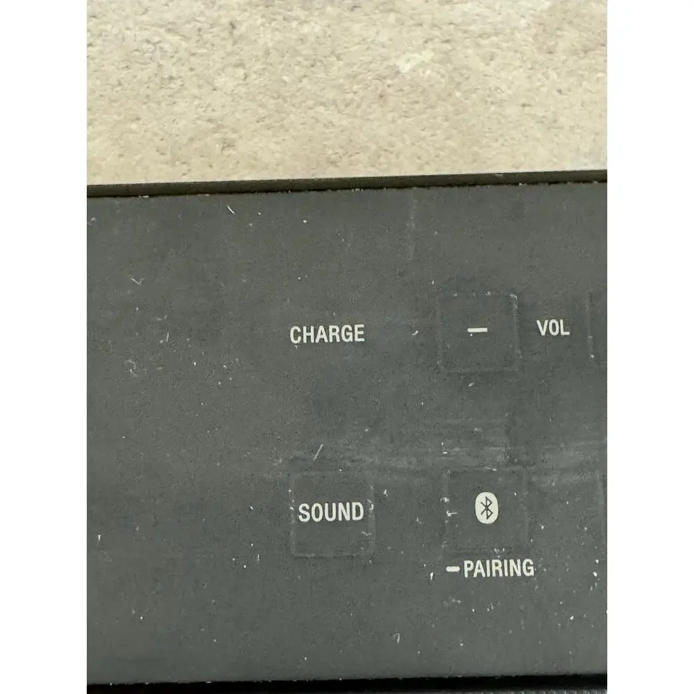 Sony SRS-X3 Portable Bluetooth Wireless Speaker Black Works No Charger